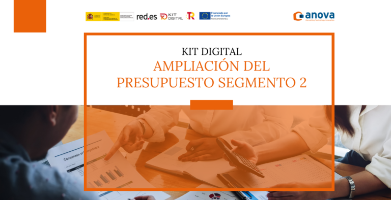 Kit Digital Ampliación presupuesto